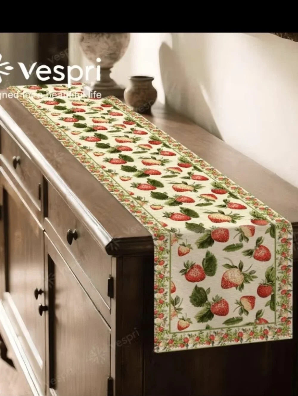 Strawberry 🍓 Decor Table Runner NEW